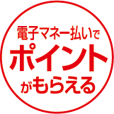 電子マネー払いでポイントがプラスα